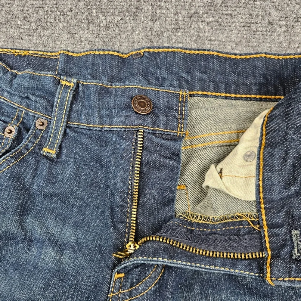 Levis 527 Slim Bootcut Jeans Mens 29x30 Dark Wash Denim 05527-0571